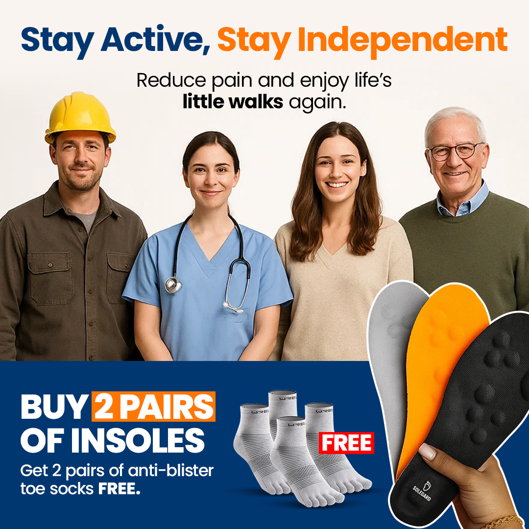 Solegard - Orthopaedic Massage Insoles