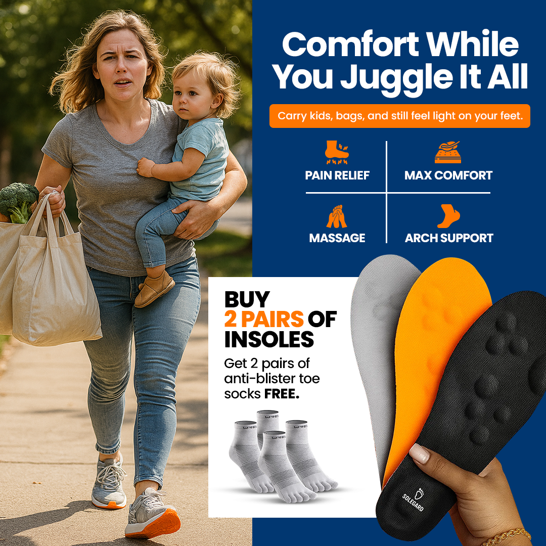 Solegard - Orthopaedic Massage Insoles